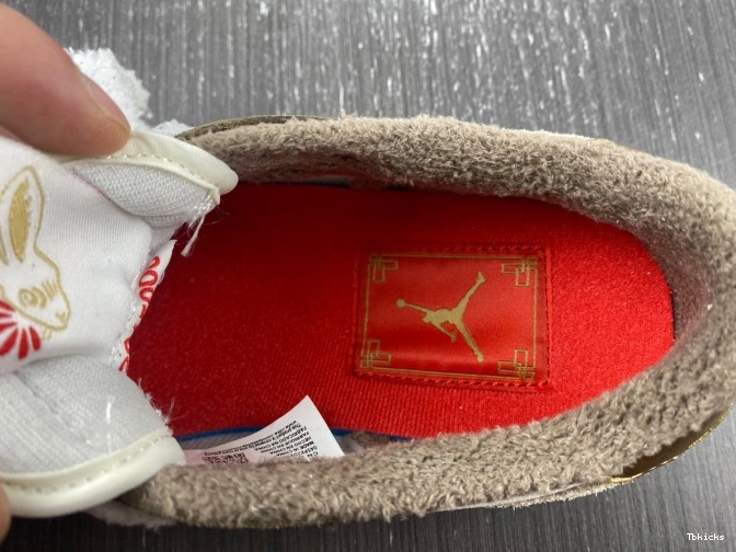 Reps TBK Retro OG Air the 1 Low Year Rabbit Jordan DV1312-200 of 0819